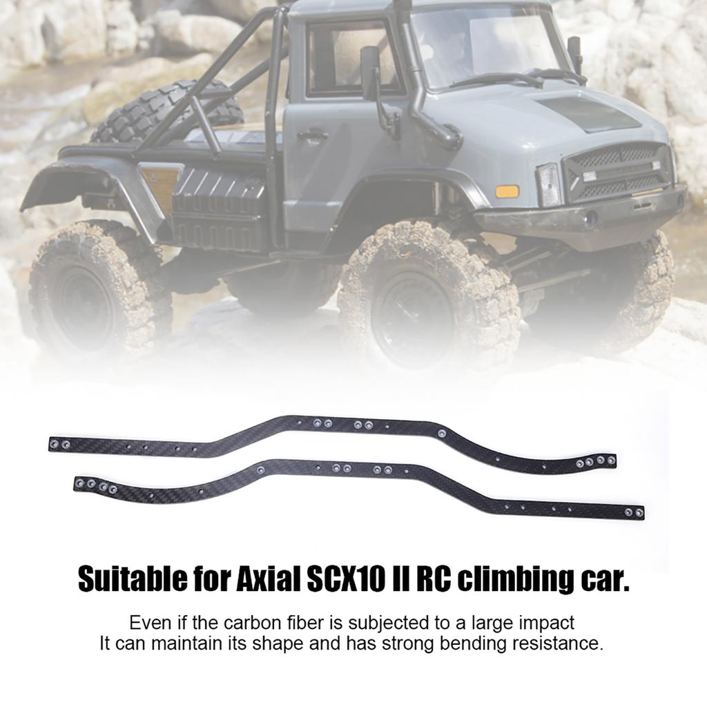 Șasiu Universal din Fibră de Carbon Șine Cadru Potrivit pentru Axial SCX10 RC Crawler Model de Mașină Accesorii