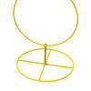 2 Pieces Wedding Flower Stand Decorative Metal Round Backdrop Rack for Baby Shower Event Ceremony Events Reception Shopping Mall