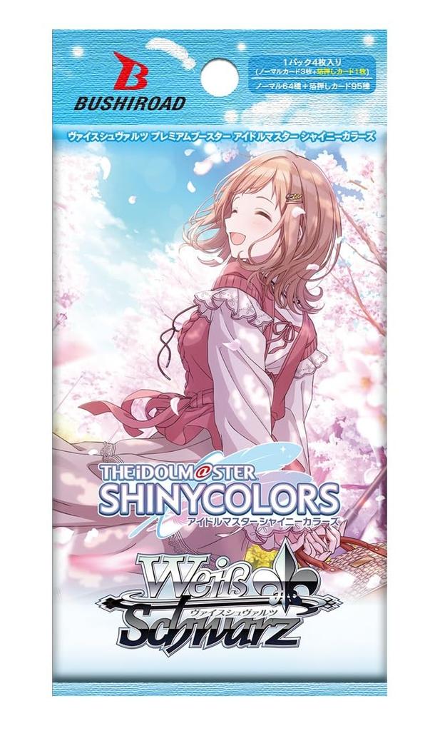 Weiss Schwarz Premium Booster THE Shiny Colors Box IDOLM@STER 6-Pack