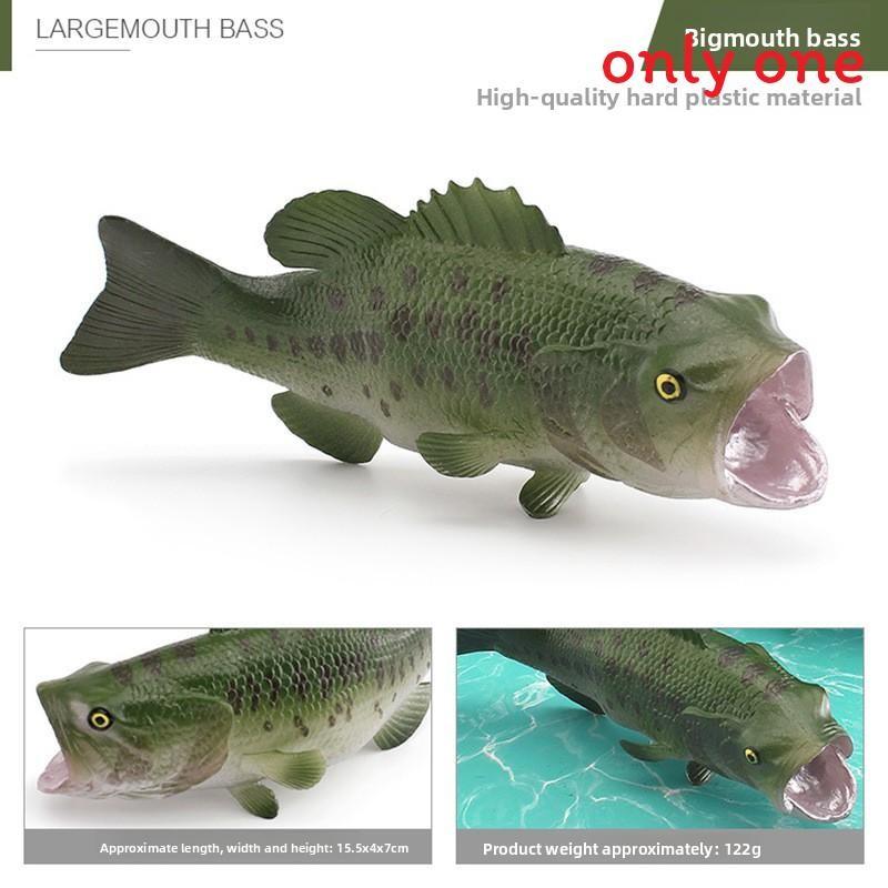 Fish Species Replica Pvc Perch And Crucian Carp Paleontological Aquarium Decor For Childrens Room Style A