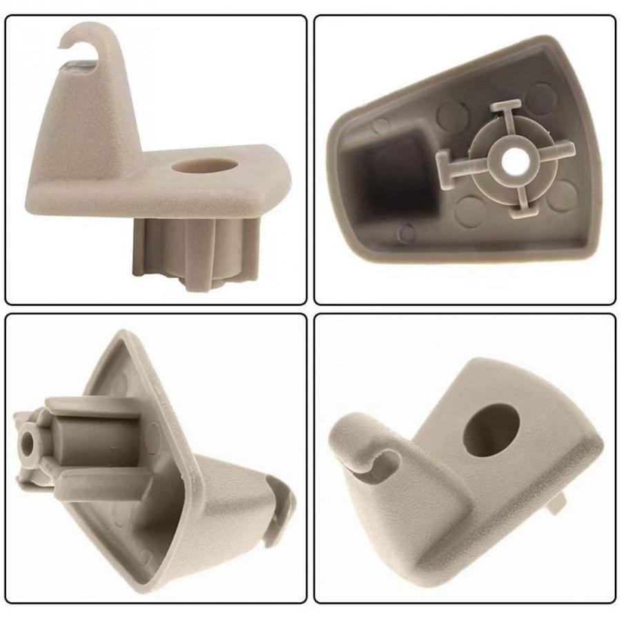 10Pcs Sun Visor Plastic Clips For 2005-2007 Dodge Charger Magnum & Chrysler 300