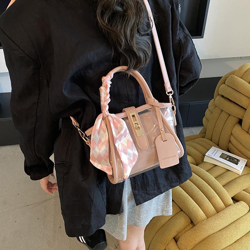 Retro handbag bag women's bag versatile summer new texture popular shoulder messenger bag bucket bag