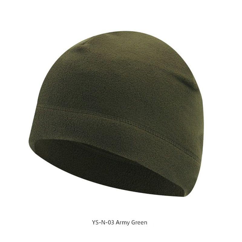 

Fleece Hat Men s and Women s New Fall and Winter New Arrival Outdoor Keep Warm Hand Knitting Yarn Hat Ear Protection Beanie Hat Army Green One size