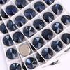 High Quality Rivoli 80+ Colors Rhinestones Crystal AB Sew-on Glass Gems Clothing Flatback Sewing Stones Women Bling Bling Shine