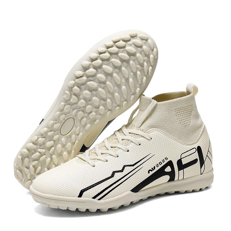 High-top Football Shoes, Men's and Women's Autumn Spikes, Broken Spikes, Outdoor Sports Training, Children's Sneakers, Suitable for Multiple Venues