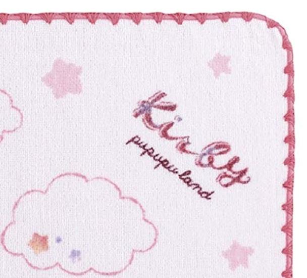 Marushin Hand Nintendo Kirby of the Kirby Cotton Clouds and Available in Two 4585004300 Towel, Stars, 34x36cm, Candy, Kirby, Cotton, Sizes,