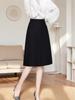 Women's High Waist Elastic Midi Skirt: Spring, Autumn, Winter Pencil & A-Line Styles