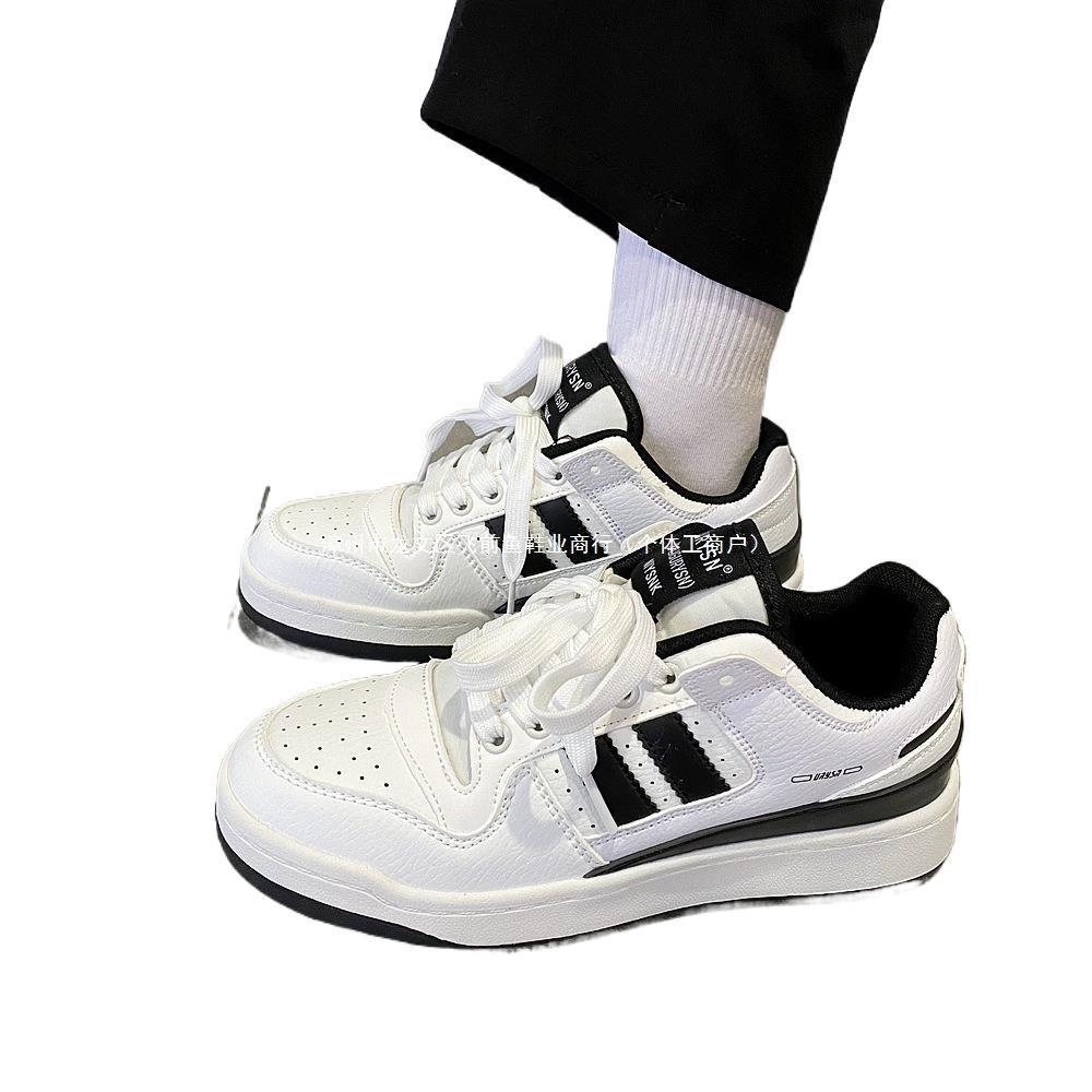 2025 Hong Kong Style Lace-Up Canvas Shoes: Versatile Casual White Sneakers for Men and Women, Super Hot Autumn Collection
