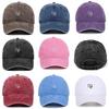 Classic Cotton Baseball Cap With Embroidered Letters For Casual Outdoor Wear