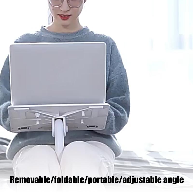 Portable Vehicle Desk Holders Stand for Work Study and Eating Adjustable Height Adjustment 5cm ABS Aluminum Construction