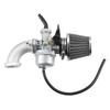 X AUTOHAUX PZ22 Carburetor 22mm PZ22 Carburetor Kit with Hand Choke Lever 38mm Air