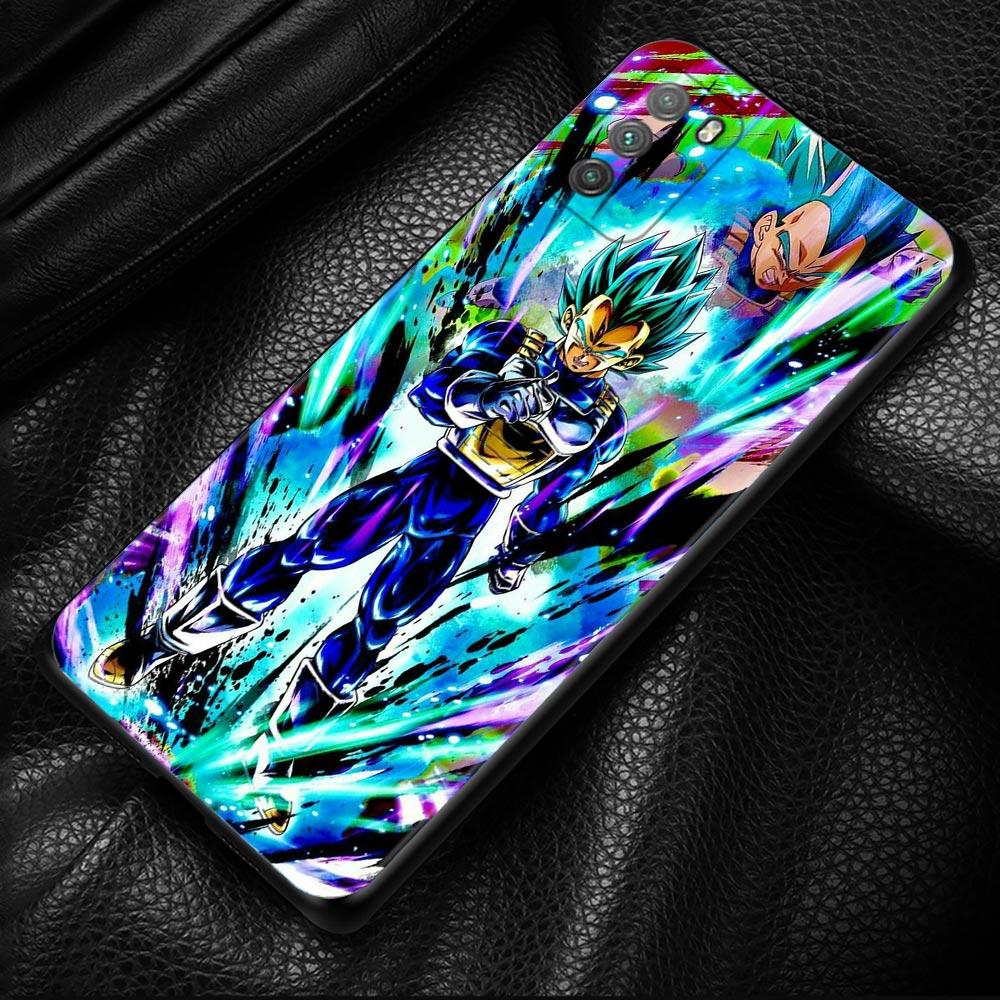 

Чехол для телефона Dragon Ball Majin vegeta для Xiaomi POCO X4 X3 NFC GT M3 M4 Pro F1 Note 10 MI 11T 9T 10 10T Lite Funda, силиконовый чехол Mi Note 10 Lite