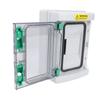 Outdoor Water Proof Distribution Box Ip66 Protecting Dusts Proof Safe Stable Structure   Trusted Transparent Cover Plate Suitable For Indoor Outd
