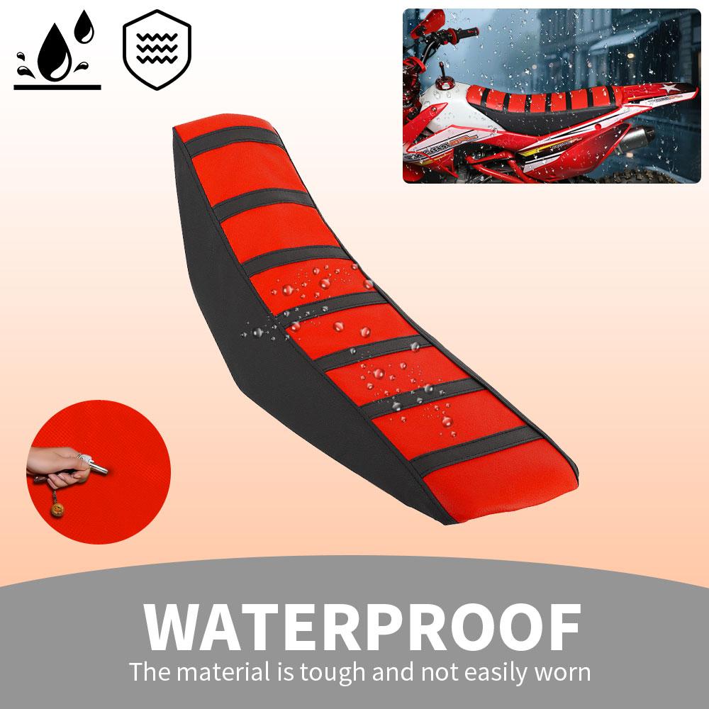 Universelle Motorrad-Sitzabdeckung E-Bike Gummi-Stoff Wasserdicht Für KTM Q20 Honda Yamaha Suzuki Kawasaki 50-500cc EXC SX YZF KXF