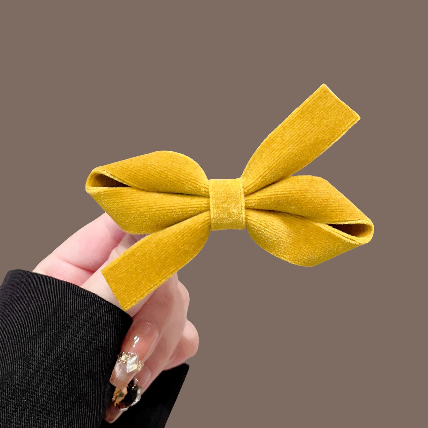 

Red New Year Bow Hair Accessories for Women - Princess Style Side Clips & Bangs Pair