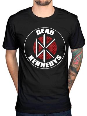 Camiseta Punk para Hombre Dead Kennedys Logo de Ladrillo NWT M, L Camiseta Unisex