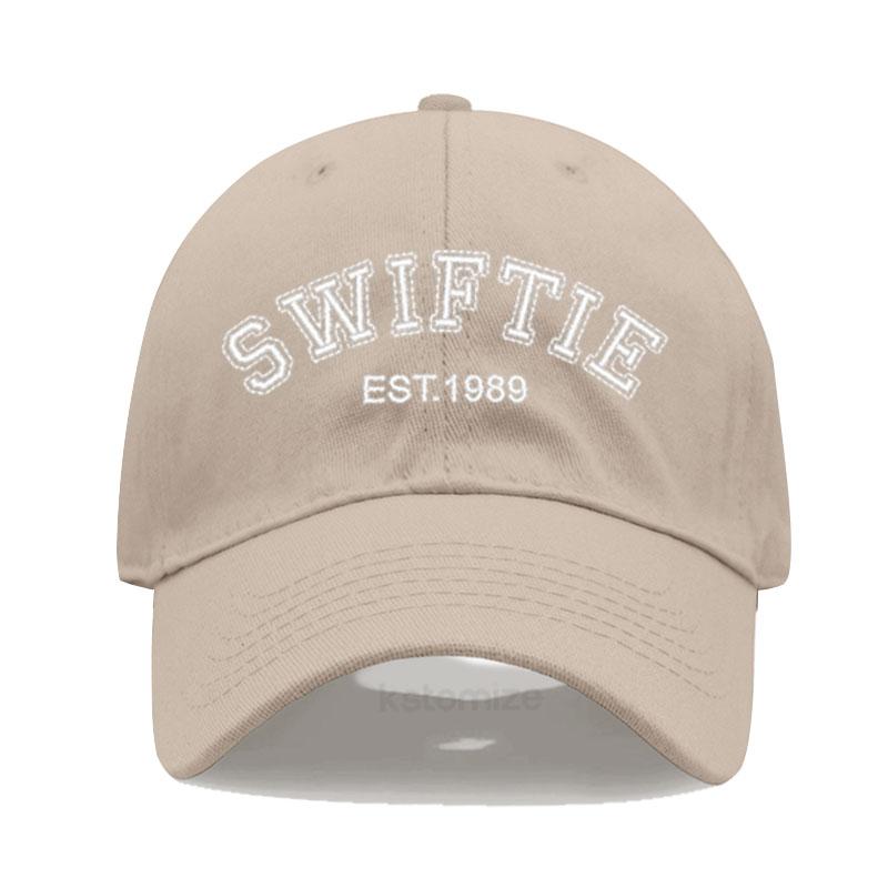 Swiftie 1989 Embroidery Baseball Cap For Men Women Unisex Washed Cotton Dad Hat Sun Hat Gift Fans Outdoor Sports Dropshipping