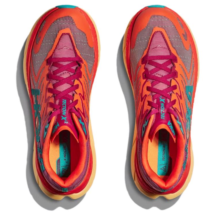 HOKA  Tecton X 2 Cherries Jubilee Flame Women Sneakers Red 1134507-CJFM