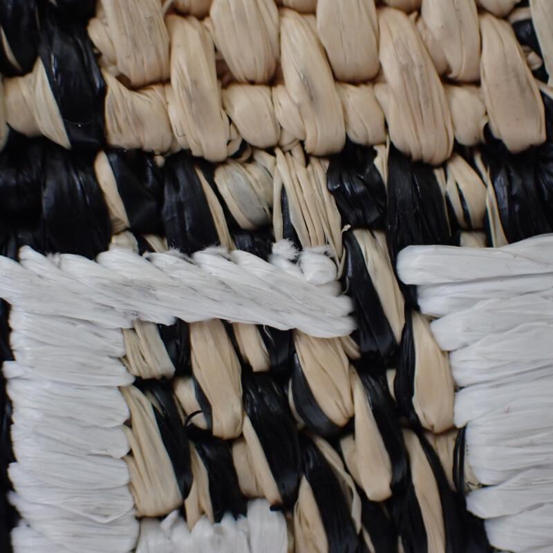 LOEWE  ALF1V46X10 Shoulder Bag black/natural Raffia/leather Women