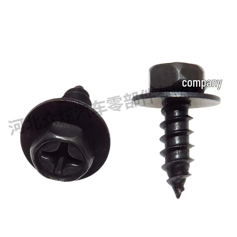 Black Self-tapping Fender Liner & Bumper Guard Screws