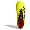 adidas Predator Elite 2G/3G Comfortable AG (Rubber Short Studs) Non-Slip Soccer Shoes Unisex Soccer Shoes Yellow Black IF3207