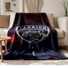 Florida Panthers Soft and comfortable flannel Suitable for sofas living rooms outdoor camping travel and also makes a great anniversary gif