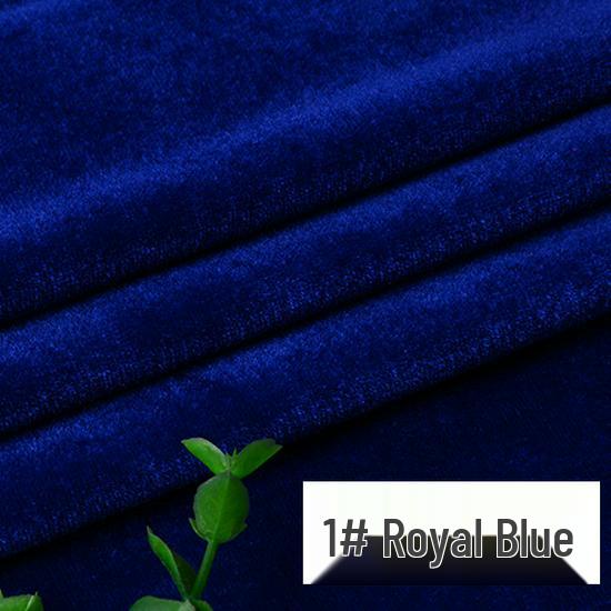 Jednobarwna tkanina aksamitna w kolorze złotym do zasłon scenicznych, obrusów, tkanin dekoracyjnych i projektów DIY