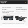 Vintage y2k  Designer Oversized Steampunk Sunglasses ladies For Men Sun Glasses Luxury Big Frame Trend Punk Eyeglasses UV400