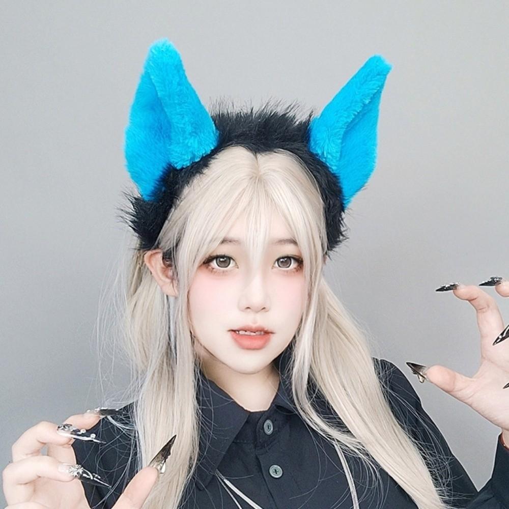 Bentable Cat Ears Furry Devil's Sweetheart Tail Fashion Halloween Costume Cosplay Props Adults