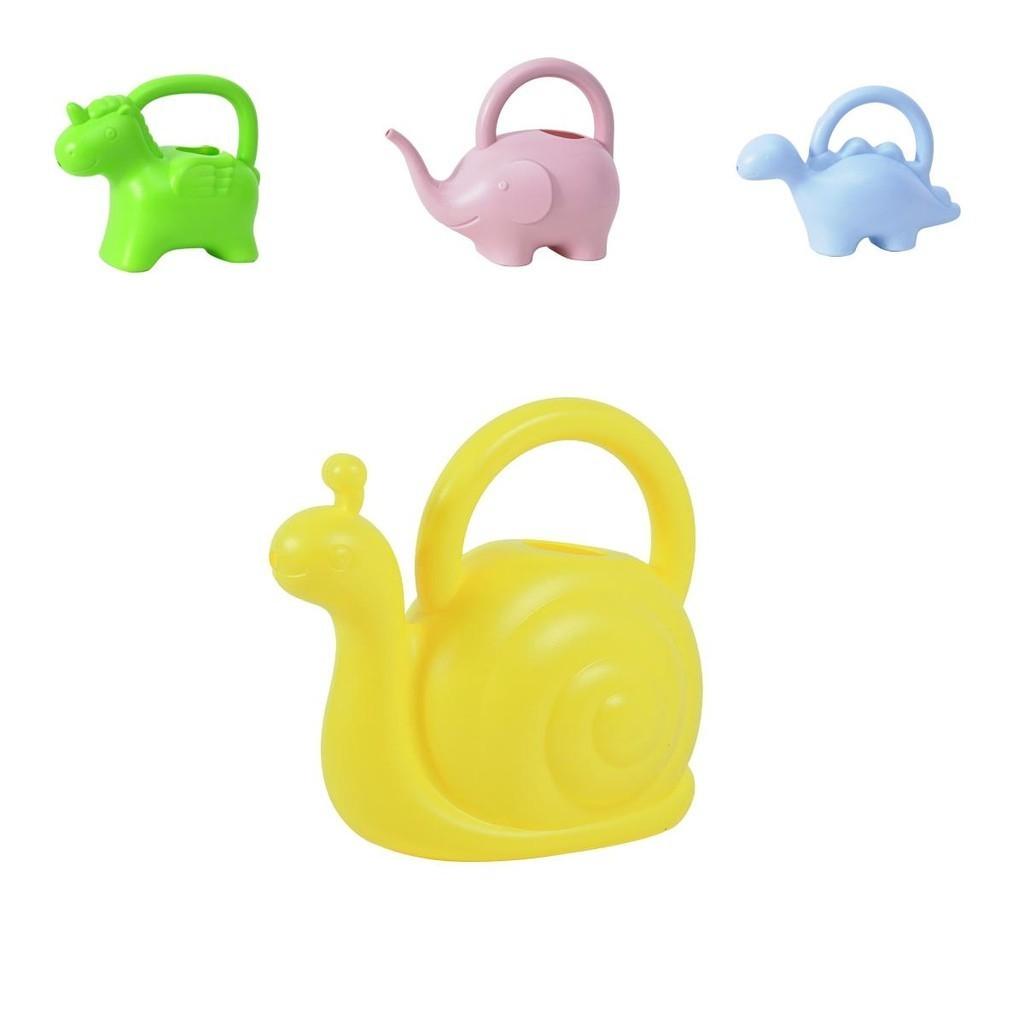 Colorful Gardening Watering Pot For Kids Cute Cartoon Elephant Design 1l Capacity