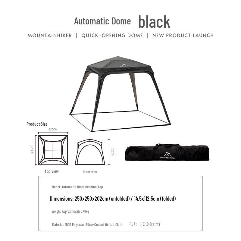 Mountainhiker Quick-Open Dome Tent for Outdoor and Wild Camping