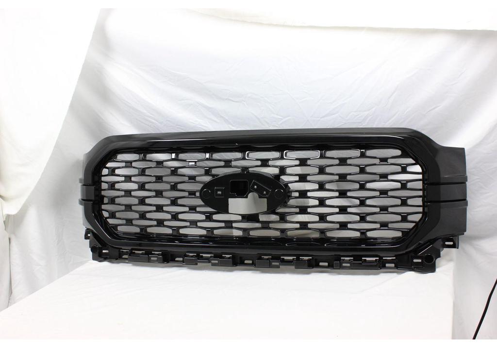 2021-2023 F150 Bright Black Style Front Upper Grille ML3Z8200LBPTM