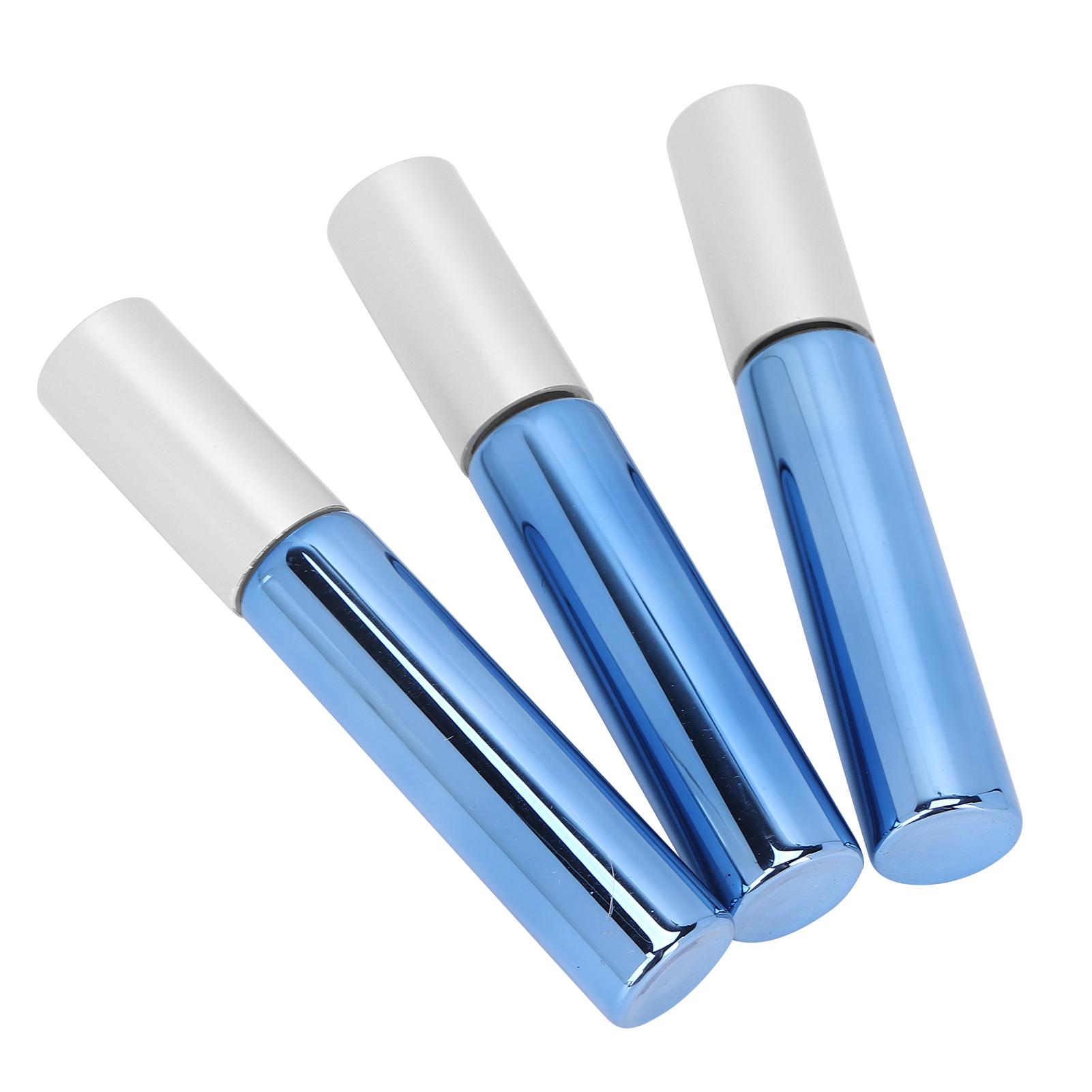 

3 шт. Роликовый флакон для духов, распылитель для масла, флакон-спрей, контейнер-дозатор для духов 10 мл, королевский синий