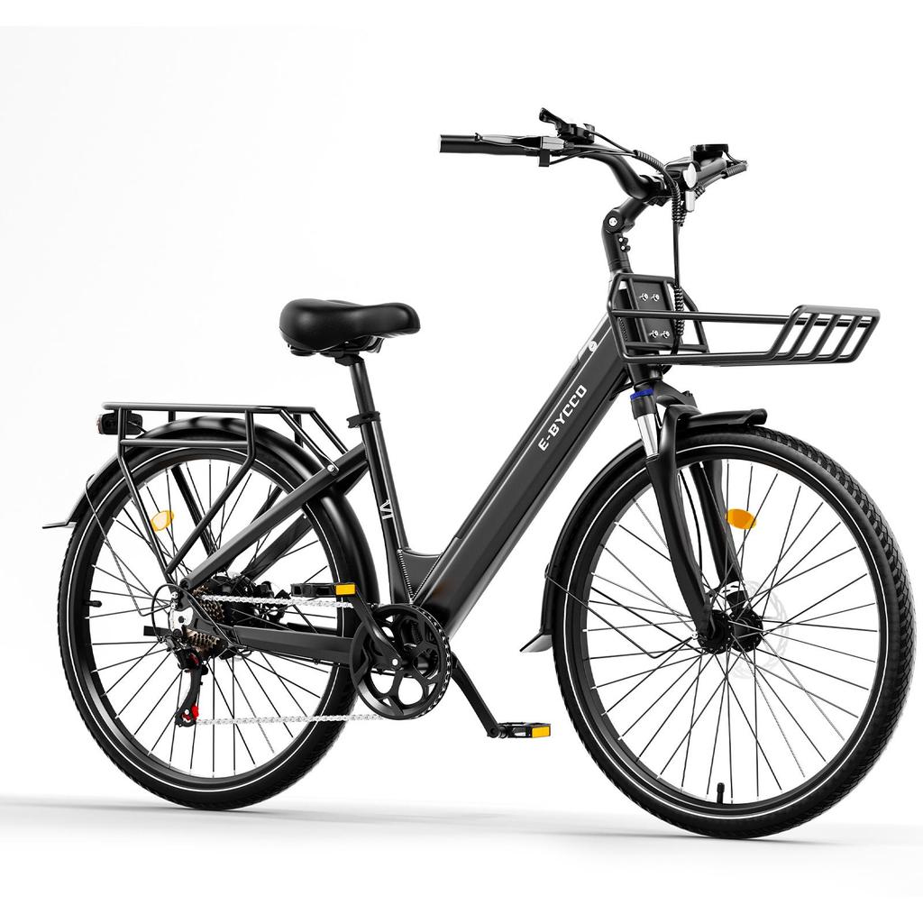 Elektrické kolo E·Bycco V1, 250W motor, 36V 15,6Ah odnímatelná baterie, maximální rychlost 25 km/h