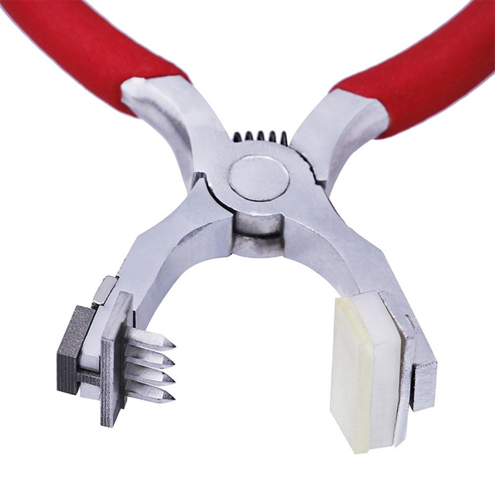 Drilling Hole Pressing Punch Pliers DIY Eyelet Puncher Leather Hole Punch Pliers For Belt Leather Bag