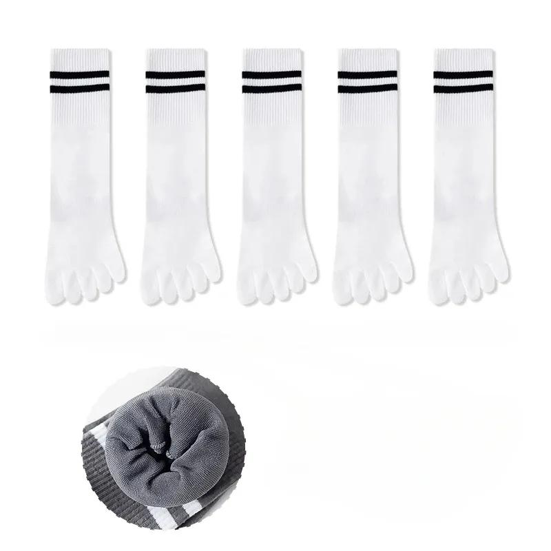 5 Pairs Anti-slip Toe Socks Women Sports Athletic Yoga Pilates Sock Autumn Spring Five Finger Socks Ladies