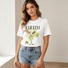 Vintage Dirty Martini Cocktail Print T Shirt Unisex Unisex Bar Lover Casual Short Sleeve Daily Wear Tops Cotton Y2k Clothes Harajuku