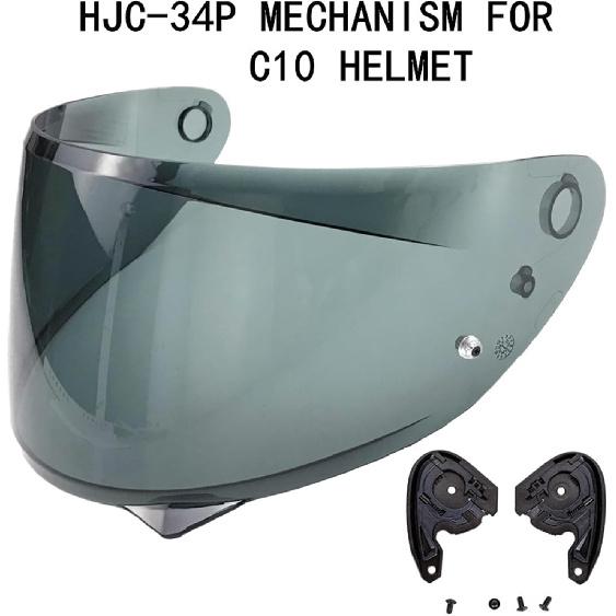 Modny Bezpieczny Adapter Podstawy Mocowania Kasków Motocyklowych Zapewniający Bezpieczne Mocowanie dla HJC C10 Comfort