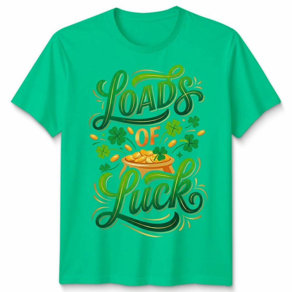 Loads Of Luck St Patricks Day Holidays Unisexs TShirt Unisexs Tee Unisex Tee