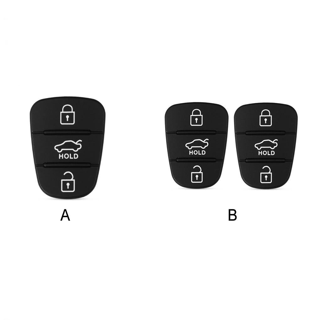 Automotive Remote Key Fob Portable Reusable Detachable Professional 3 Button Stylish Case Replacement for I10 I20 I30