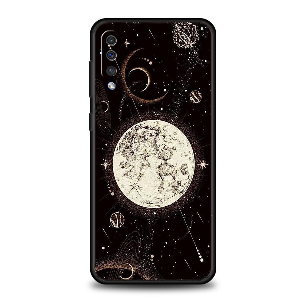 Starlit Sky Planet Space Art Phone Case For Samsung A56 A36 A26 A24 A16 A14 A12 A32 A50 A70 A22 A40 A34 A54 A42 A52 5G A06 Cover