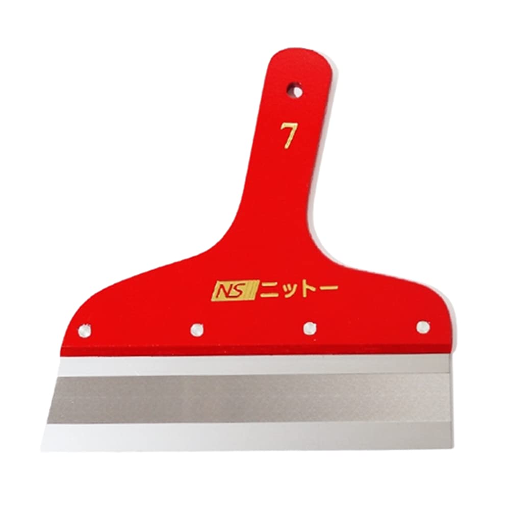 

NITTO Spatula Flat Putty Bella Red 7 inch 215mm 1 piece червоний