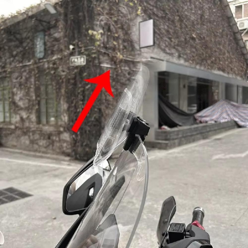 Clamp-On Extension Windscreen  For Honda Africa Twin XRV 650 XRV750T XRV650 CRF1000L XRV750