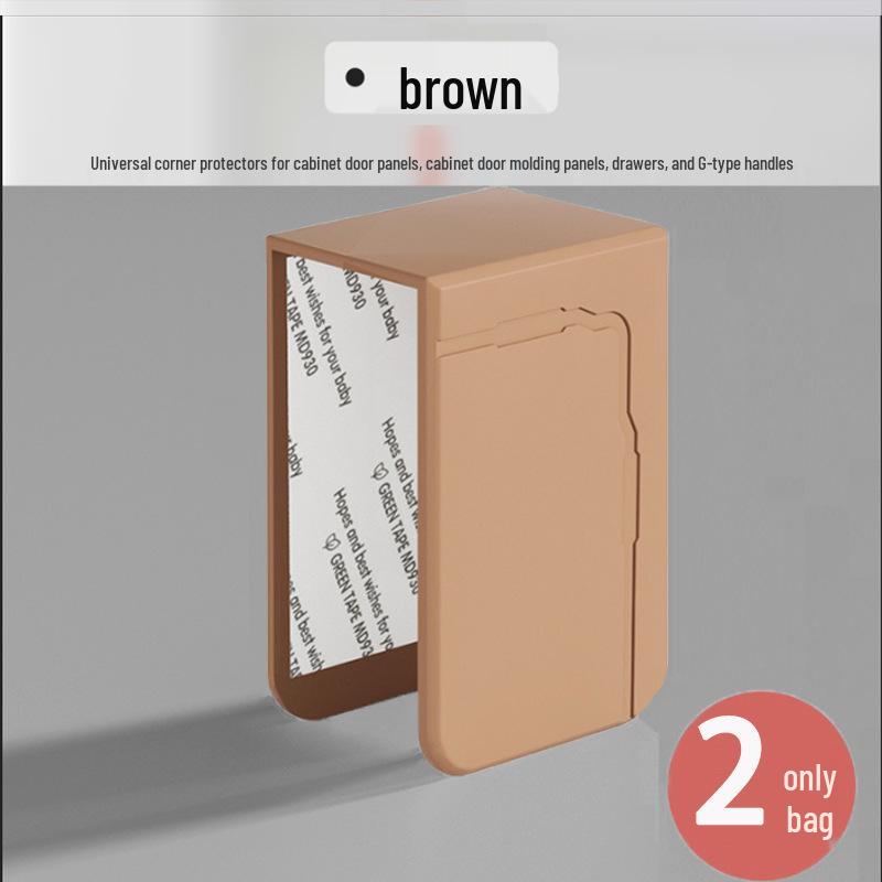 Cabinet & Furniture Corner Bumper: G/U-Shaped Anti-Collision & Anti-Scratch Door Handle Protector