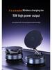 Universal Wireless Car Phone Holder with Navigation Mount, 360° Rotation & Suction Cup