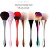 Compact Makeup Brush for Powder, Nail Dusting, Contouring, and Blush Application