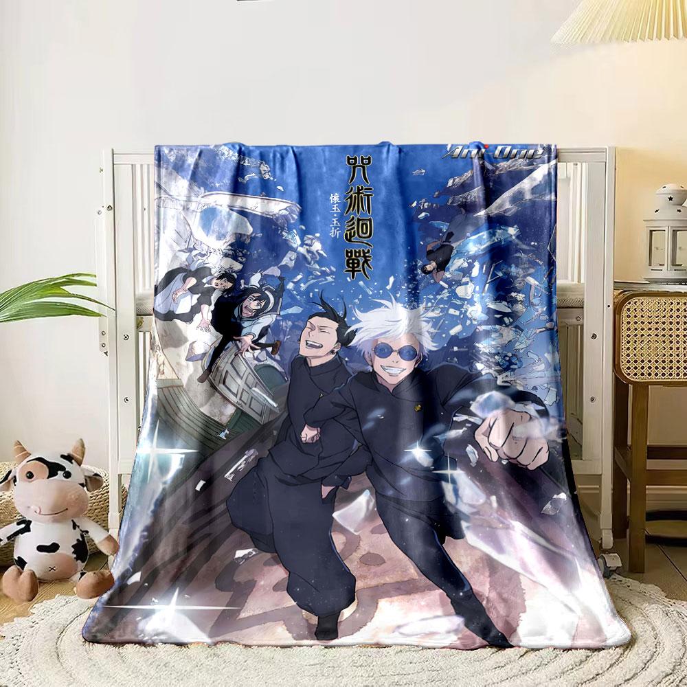 

Two characters in motion amidst shattered debris and dynamic action. for all seasons blanket lunch break throw gift 80cm x 120cm