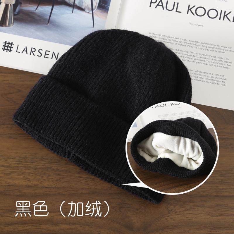 Warm Knitted Hat Beanie Hat Unisex Warm Winter Cuffed Skull Cap for Outdoor Casual Cold Weather Caps