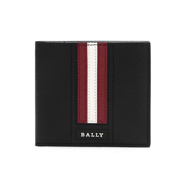 Bally Striped Leather Wallet And Belt Gift Box Set Men Accessories Black Brown BALLY-GIFTBOX-FT-50