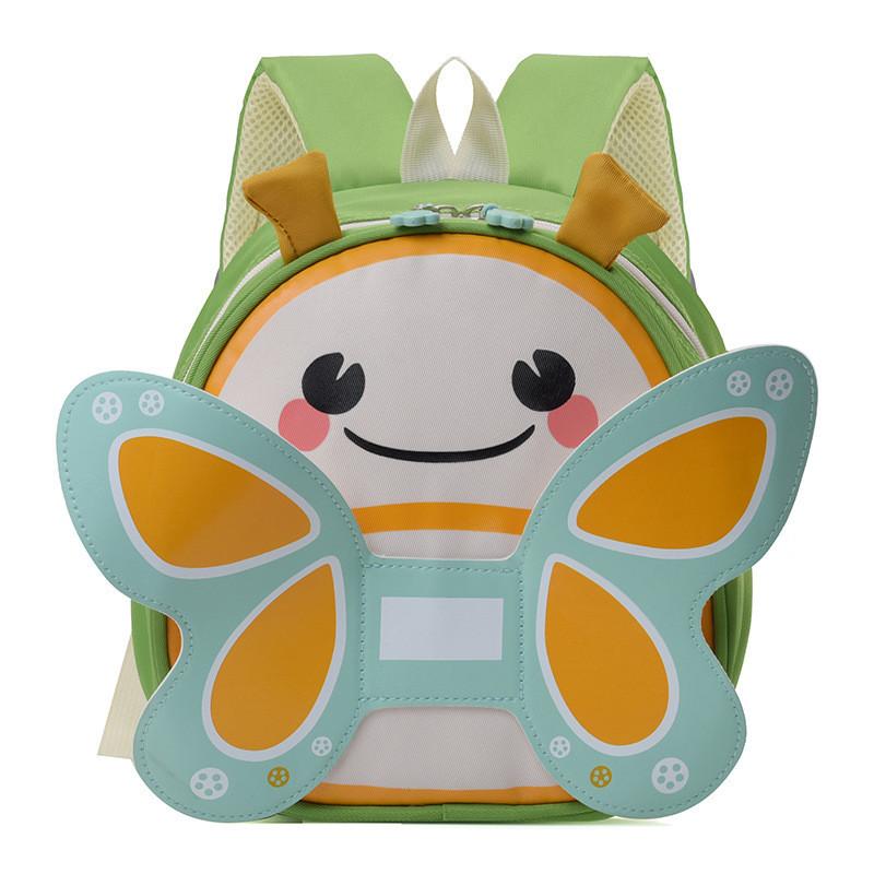 Adorable Cartoon Nylon Backpack For Toddlers Lightweight And Comfortable Design